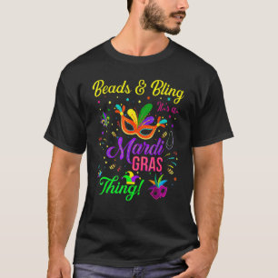 T-shirt Perles & Bling C'est un Mardi Gras Thing Mardi Gra