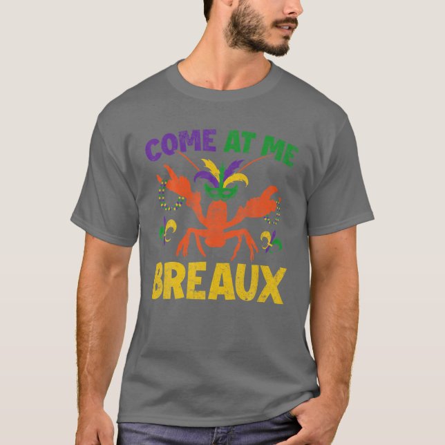 T-shirt Perles de langouste de Breaux Mardi Gras Party Mas (Devant)