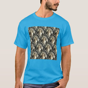 T-shirt Perles dorées