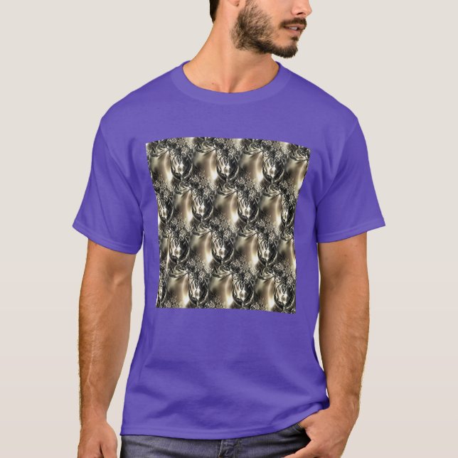 T-shirt Perles dorées (Devant)