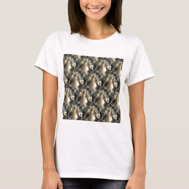 T-shirt Perles dorées (Devant)