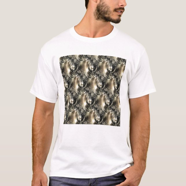 T-shirt Perles dorées (Devant)
