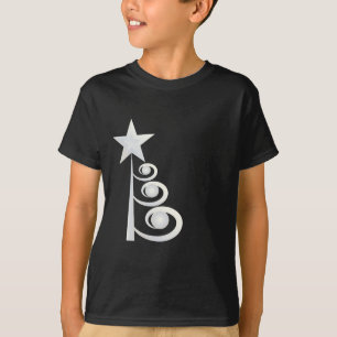 T-shirt Perles pour Noël nb
