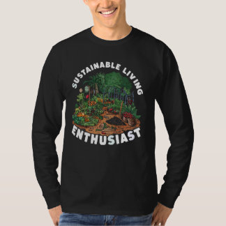 T-shirt Permaculée Agricole Jardinage Urbain Fa