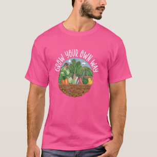 T-shirt Permaculée Agricole Jardinage Urbain Fa