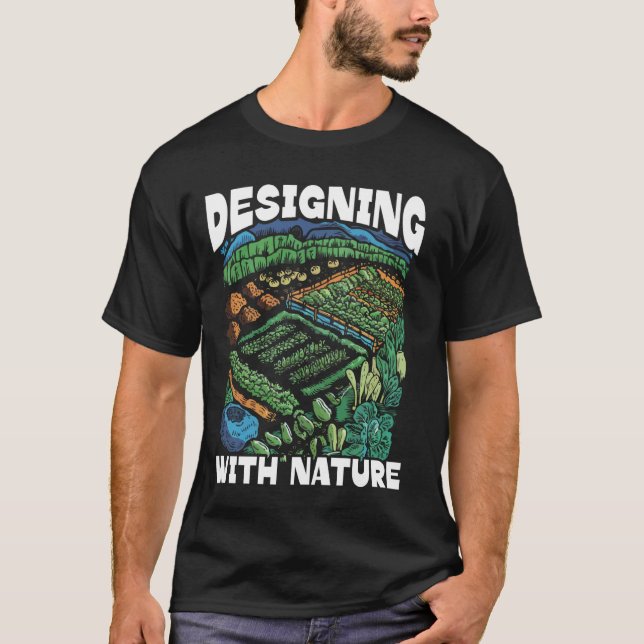 T-shirt Permaculée Agricole Jardinage Urbain Fa (Devant)