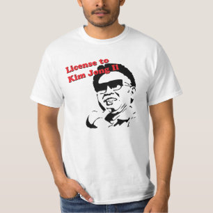 T-shirt Permis à Kim Jong-il