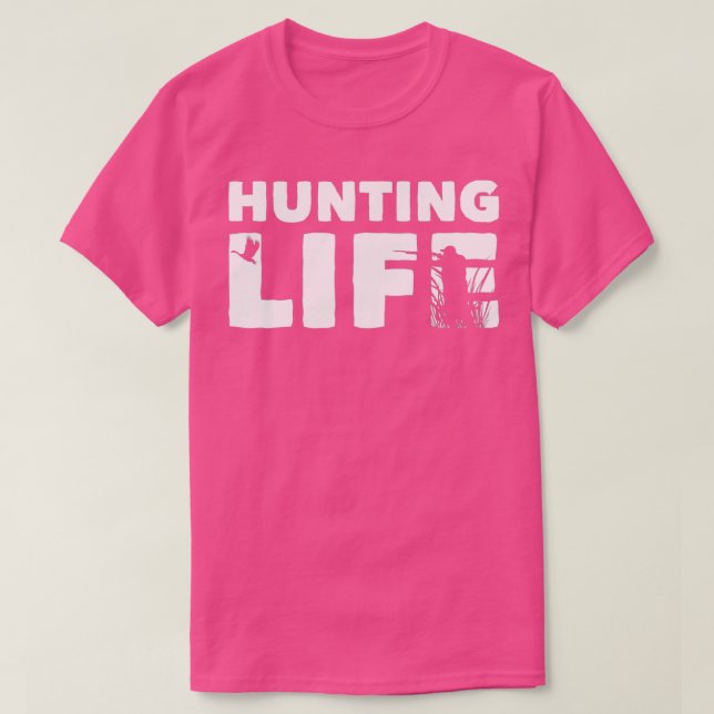 T-shirt Permis de chasse Fusil (Design devant)