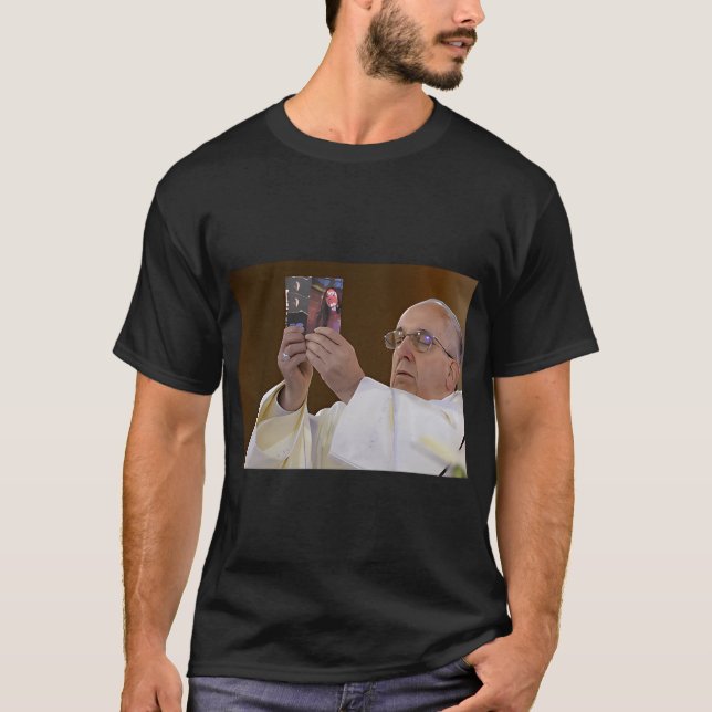 T-shirt permis de conduire du pape x (Devant)