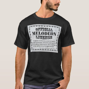 T-shirt Permis de Melodeon