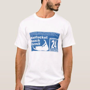 T-shirt Permis de plage de Nantucket 2024