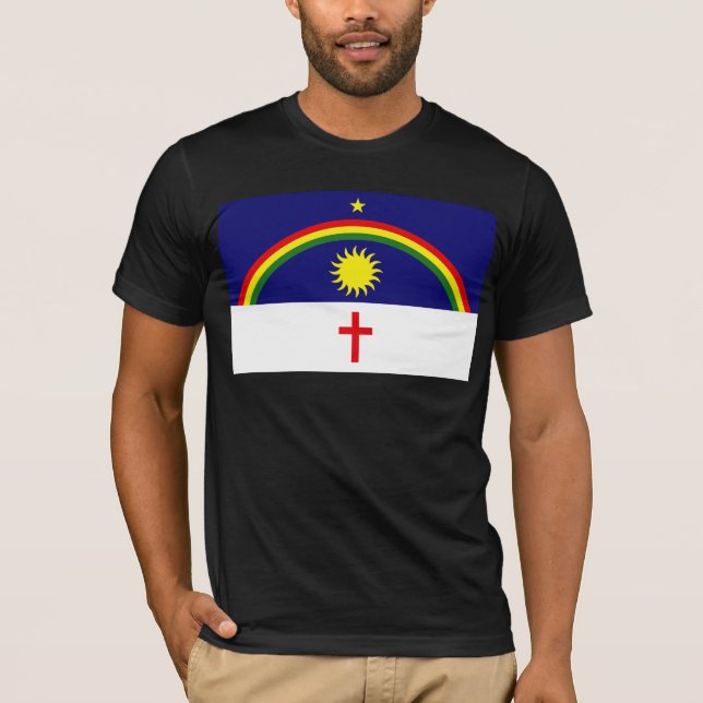 T-shirt Pernambuco, drapeau du Brésil (Devant)