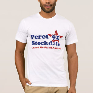 T-shirt Perot Stockdale 92 Politique Vintage en détresse