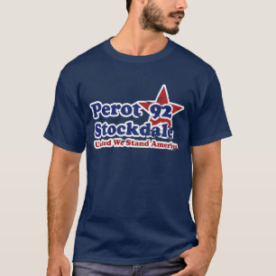 T-shirt Perot Stockdale 92 Politique Vintage en détresse