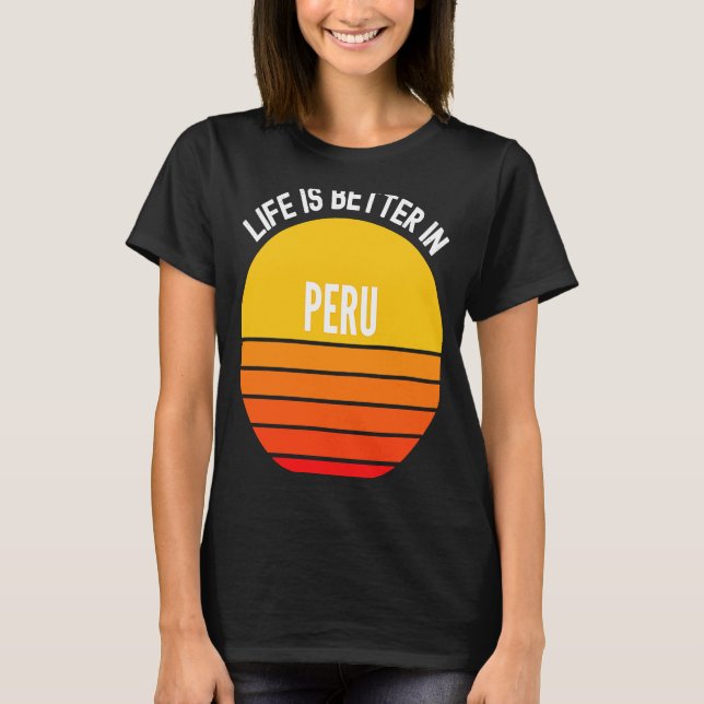 T-shirt Pérou (Devant)