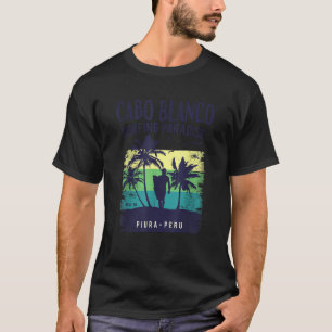 T-shirt Pérou Chemise Piura Cabo Blanco Plage Surf T Chemi