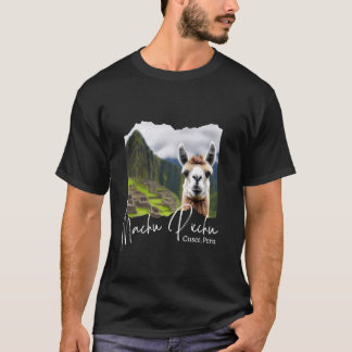 T-shirt Pérou Cusco Llama Souvenir Machu Picchu