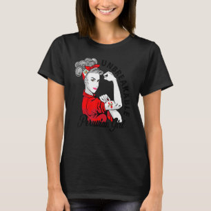 T-shirt Pérou Drapeau féminin Pérou Patrimoine indestructi