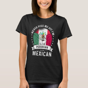 T-shirt Pérou Drapeau Mexique Humour grandissant