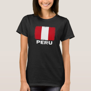 T-shirt Pérou Drapeau soutien peuple péruvien Femmes Homme