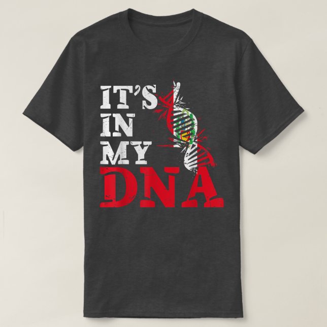 T-shirt Pérou Il est dans mon ADN Drapeau péruvien Peruano (Design devant)