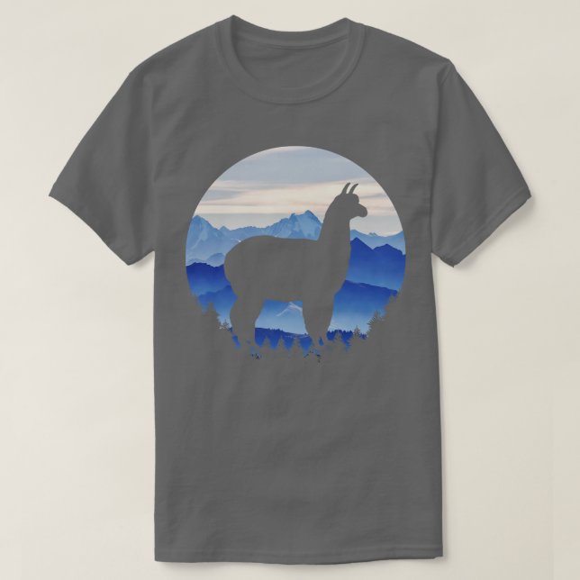 T-shirt Pérou Llama Alpaca Fierté de racines péruviennes V (Design devant)