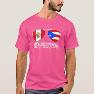 T-shirt Pérou Plus Puerto Rican Perfection Lunettes de sol