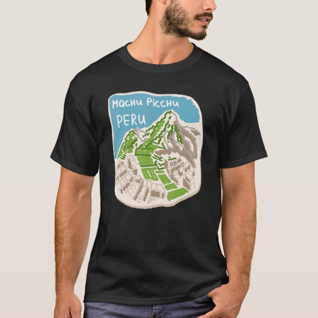 T-shirt Pérou souvenir pour les femmes 4 (Devant)