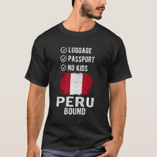 T-shirt Pérou Souvenir Voyage Vacances Pérou