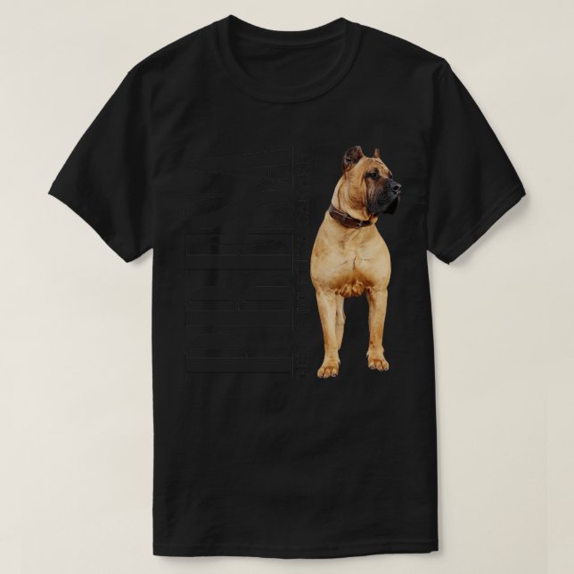 T-shirt Perro de Presa Canario Dogo Canario (11) (Design devant)