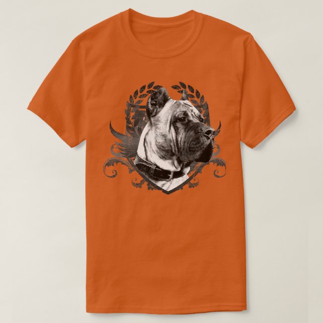 T-shirt Perro de Presa Canario Dogo Canario (3) (Design devant)