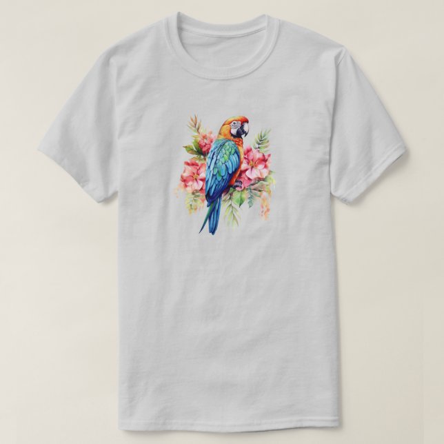 T-shirt perroquet (Design devant)