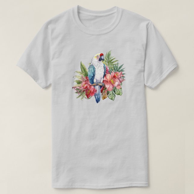 T-shirt perroquet (Design devant)