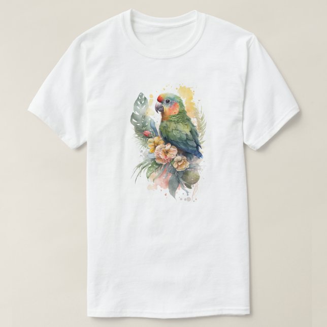 T-shirt perroquet (Design devant)