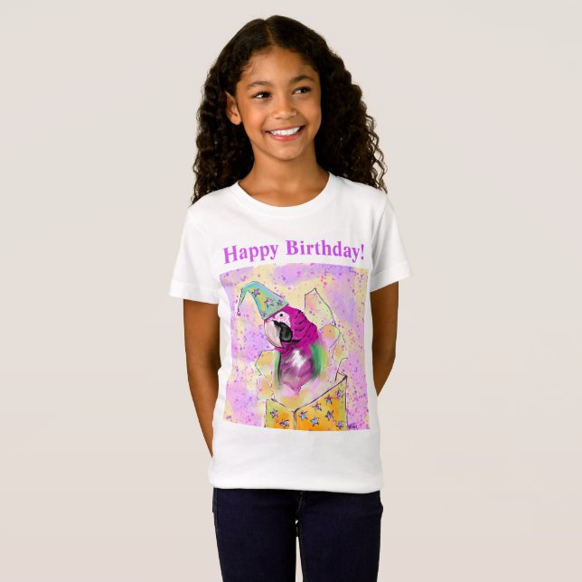 T-Shirt Perroquet (Devant entier)