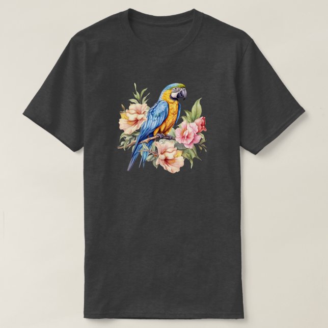 T-shirt perroquet (Design devant)
