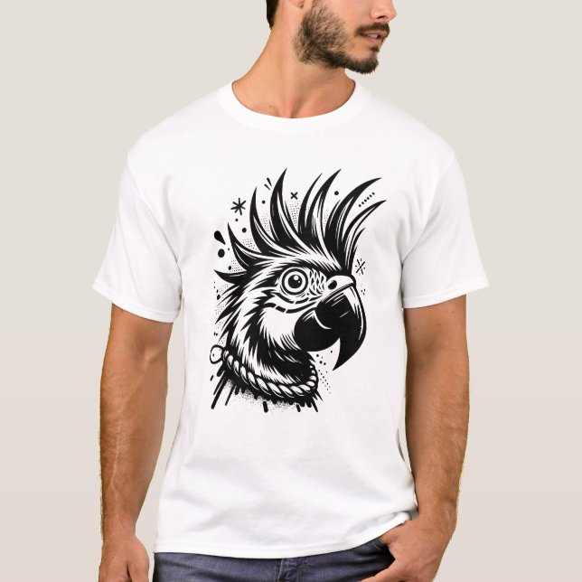 T-shirt Perroquet (Devant)