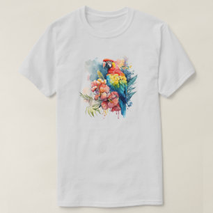 T-shirt perroquet