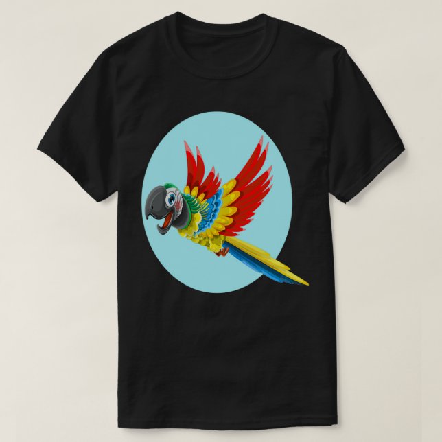 T-shirt Perroquet 3 3 (Design devant)