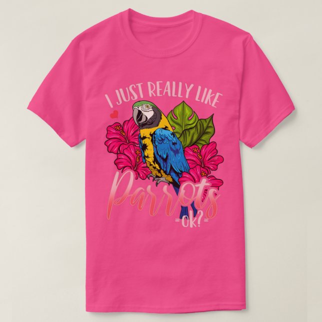T-shirt Perroquet 50 (Design devant)