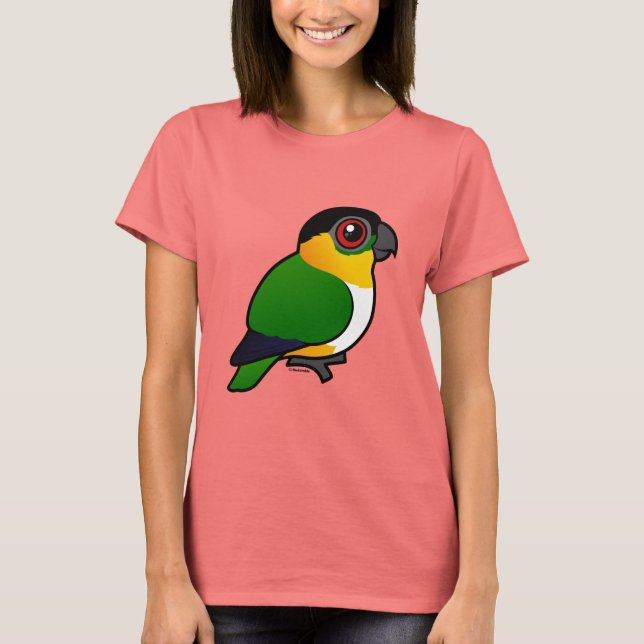T-shirt Perroquet à tête noire (Devant)