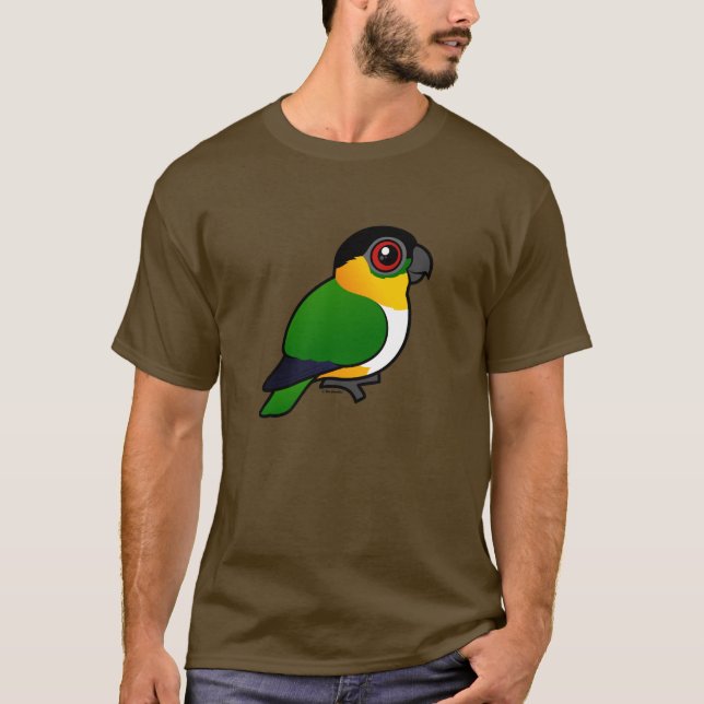 T-shirt Perroquet à tête noire (Devant)