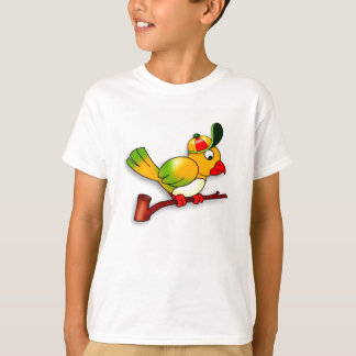 T-shirt Perroquet avec Casquette activé