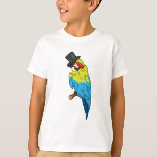 T-shirt Perroquet avec cylindre