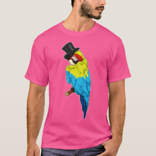 T-shirt Perroquet avec cylindre
