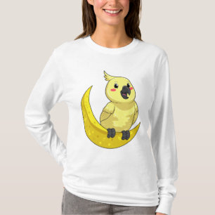 T-shirt Perroquet avec lune