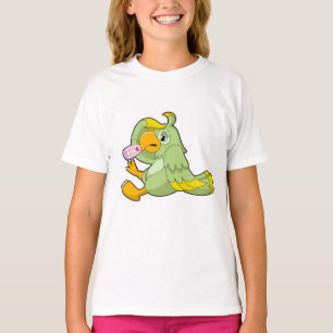 T-shirt Perroquet avec thermomètre clinique