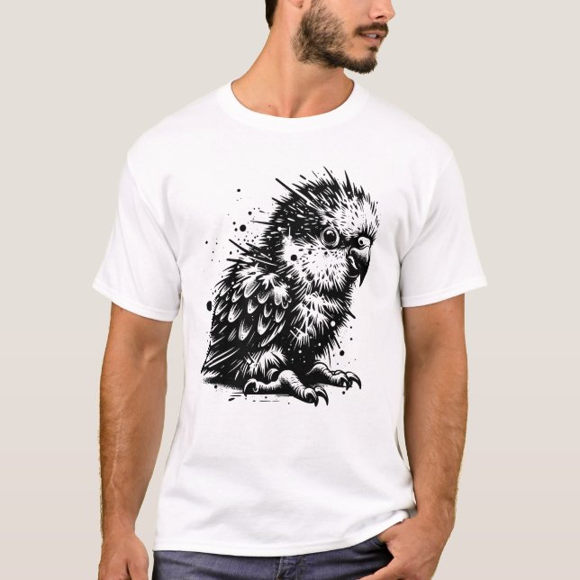 T-shirt Perroquet Bébé (Devant)