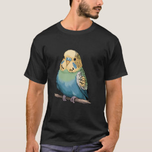 T-shirt Perroquet Charmant Perché Sur Une Branche