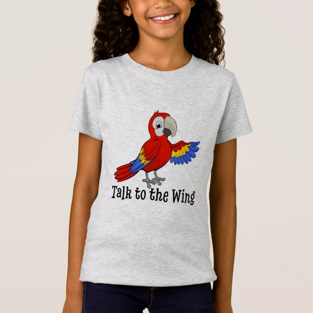 T-Shirt Perroquet chirpy (Devant)